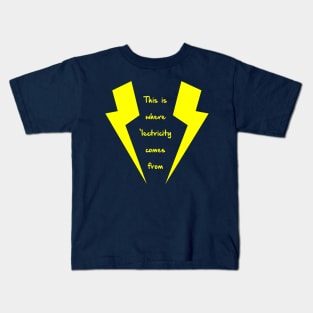 Lectricity Kids T-Shirt